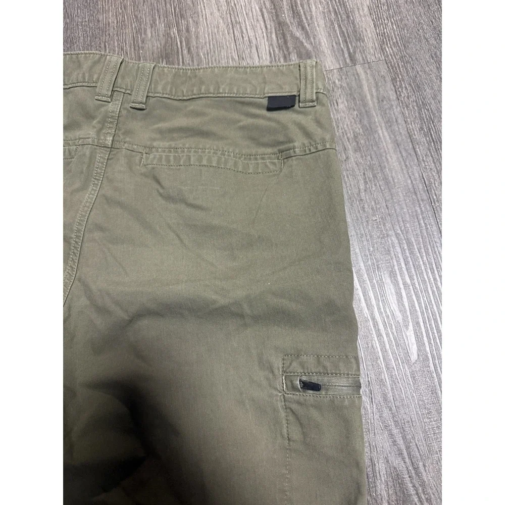 North Face Shorts Jorts Mens 32 Green Utility Cargo Hiking Outdoor Workwear Hike